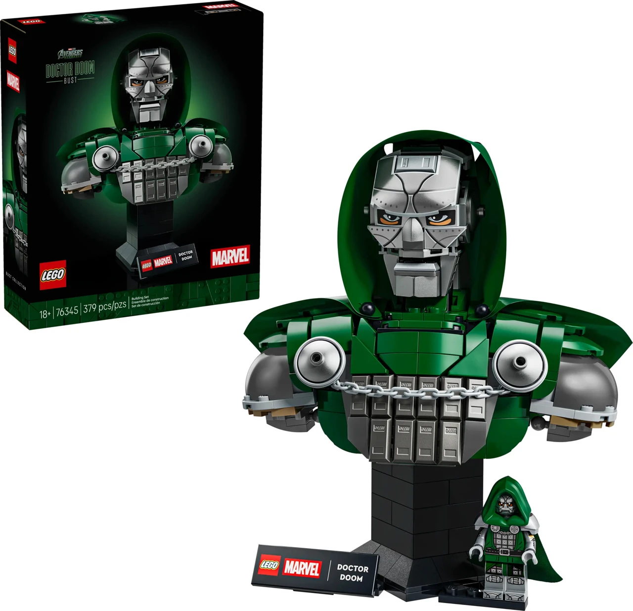 LEGO® ǀ Marvel Doctor Doom Bust 1