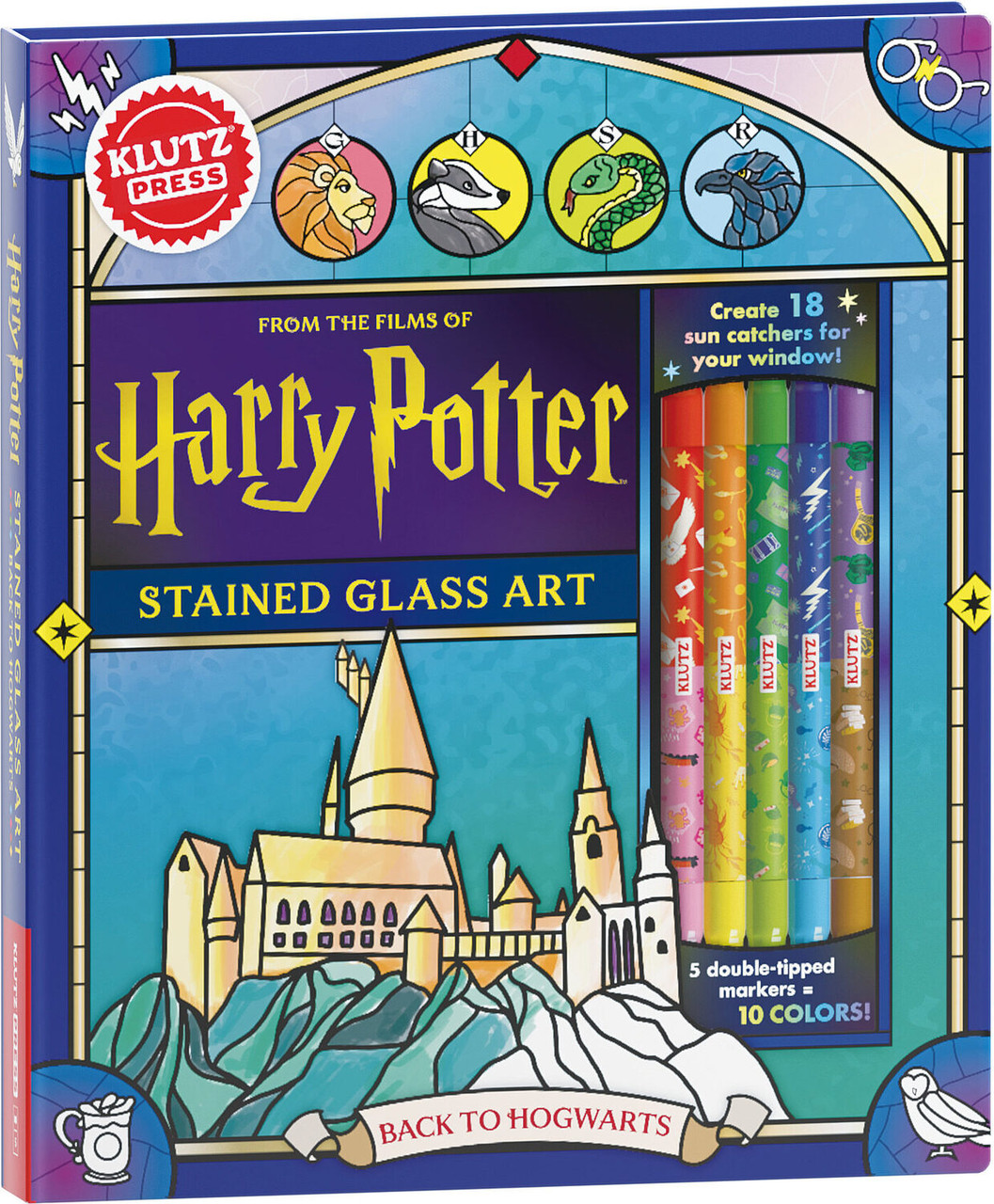 Harry Potter Stained Glass Back to Hogwarts 1