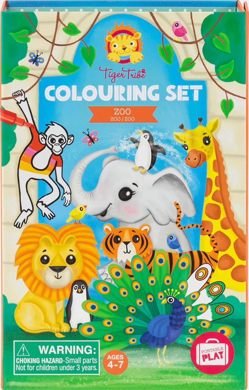 Coloring Set - Zoo 1