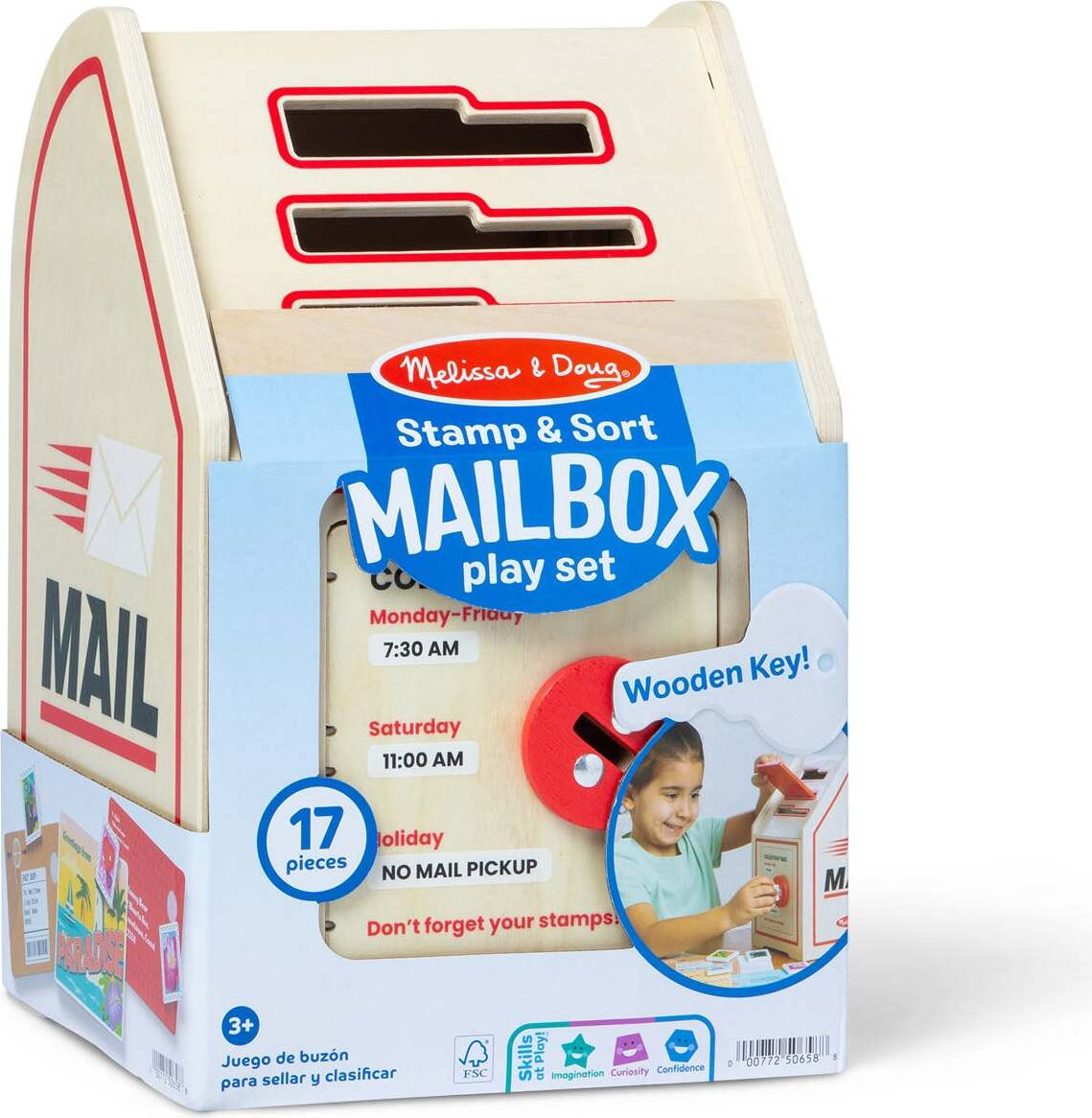 Stamp & Sort Mailbox Play Set 4