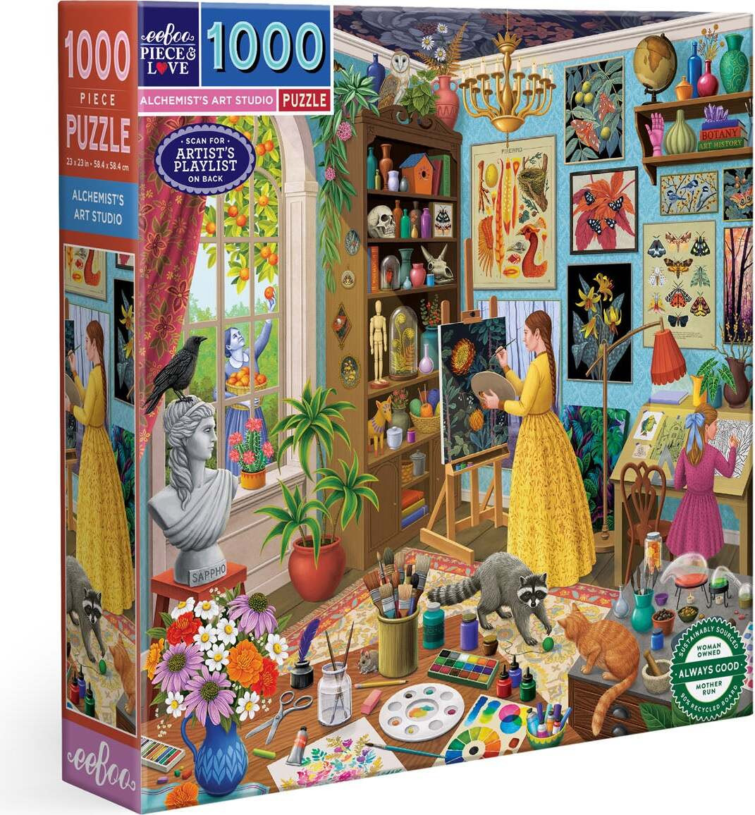 Alchemist's Art Studio 1000 Piece Puzzle 4