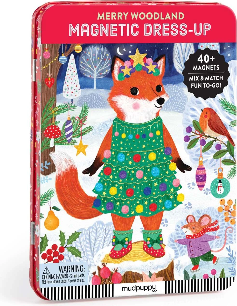 Mudpuppy Merry Woodland Magnetic Dress-Up Set 1