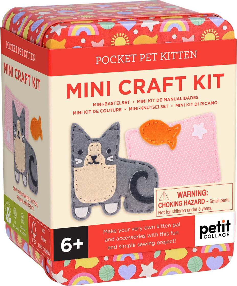 Petit Collage Mini Craft Kit: Pocket Kitten 4