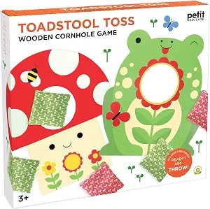 Toadstool Toss Wooden Cornhole Game