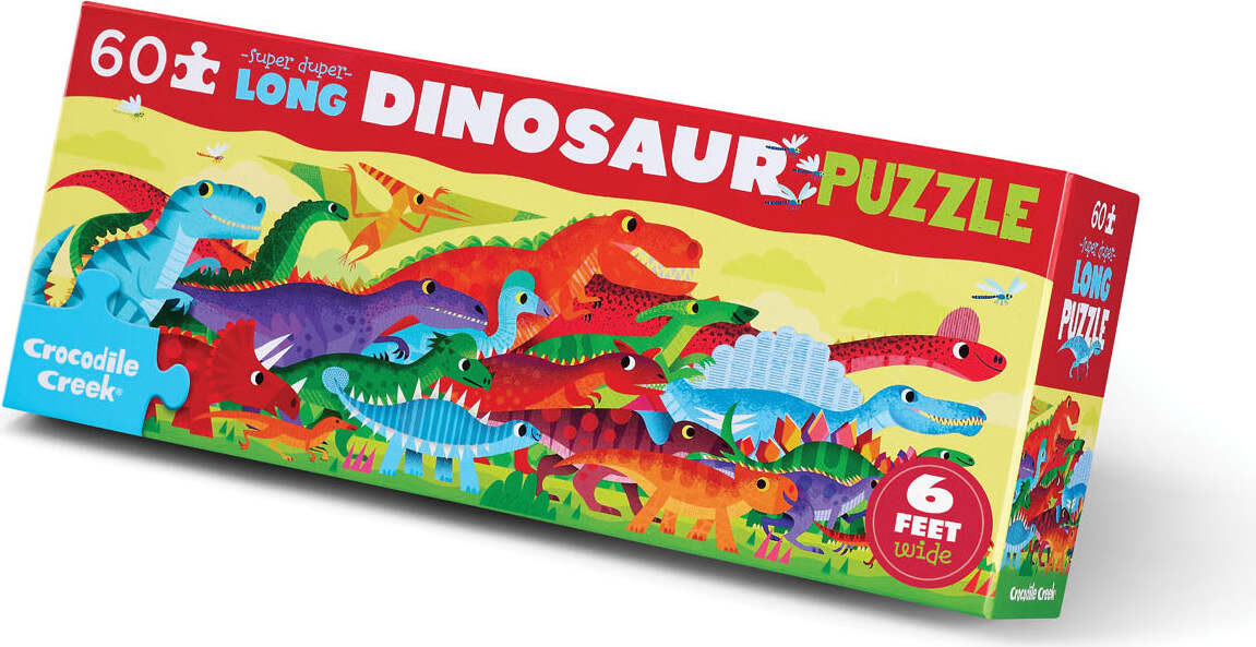 Super Duper Long 60 pc Dinosaur Puzzle 1