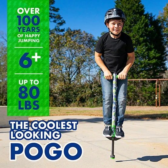 Jolt Pogo Stick Tie Dye Green