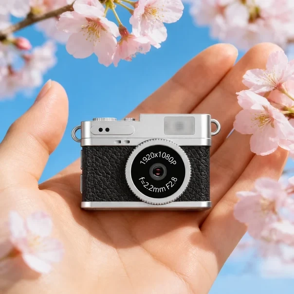 Micro Snap Mini Digital Camera Black
