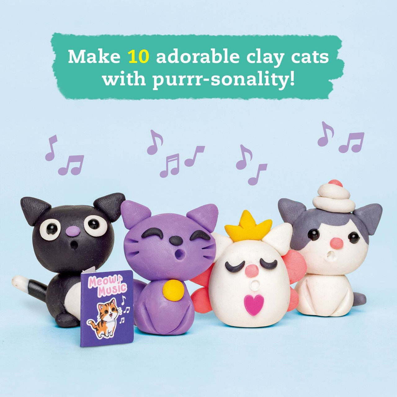 KLUTZ Mini Clay World Kitty Condo 4