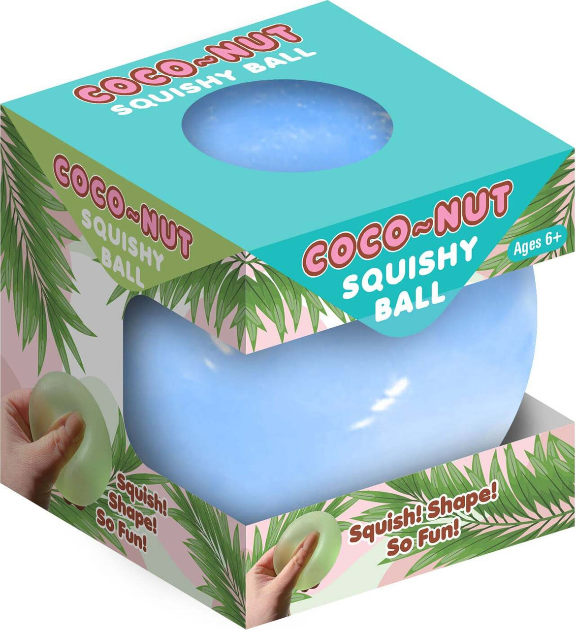 Coco~nut Squishy Ball 4
