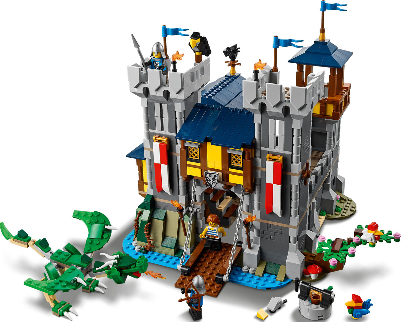 Creator 3-In-1: Medieval Castle - PlayMatters Toys