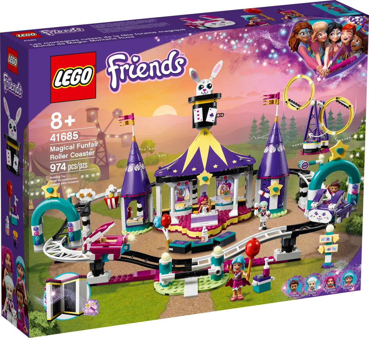 LEGO Friends: Magical Funfair Roller Coaster 1