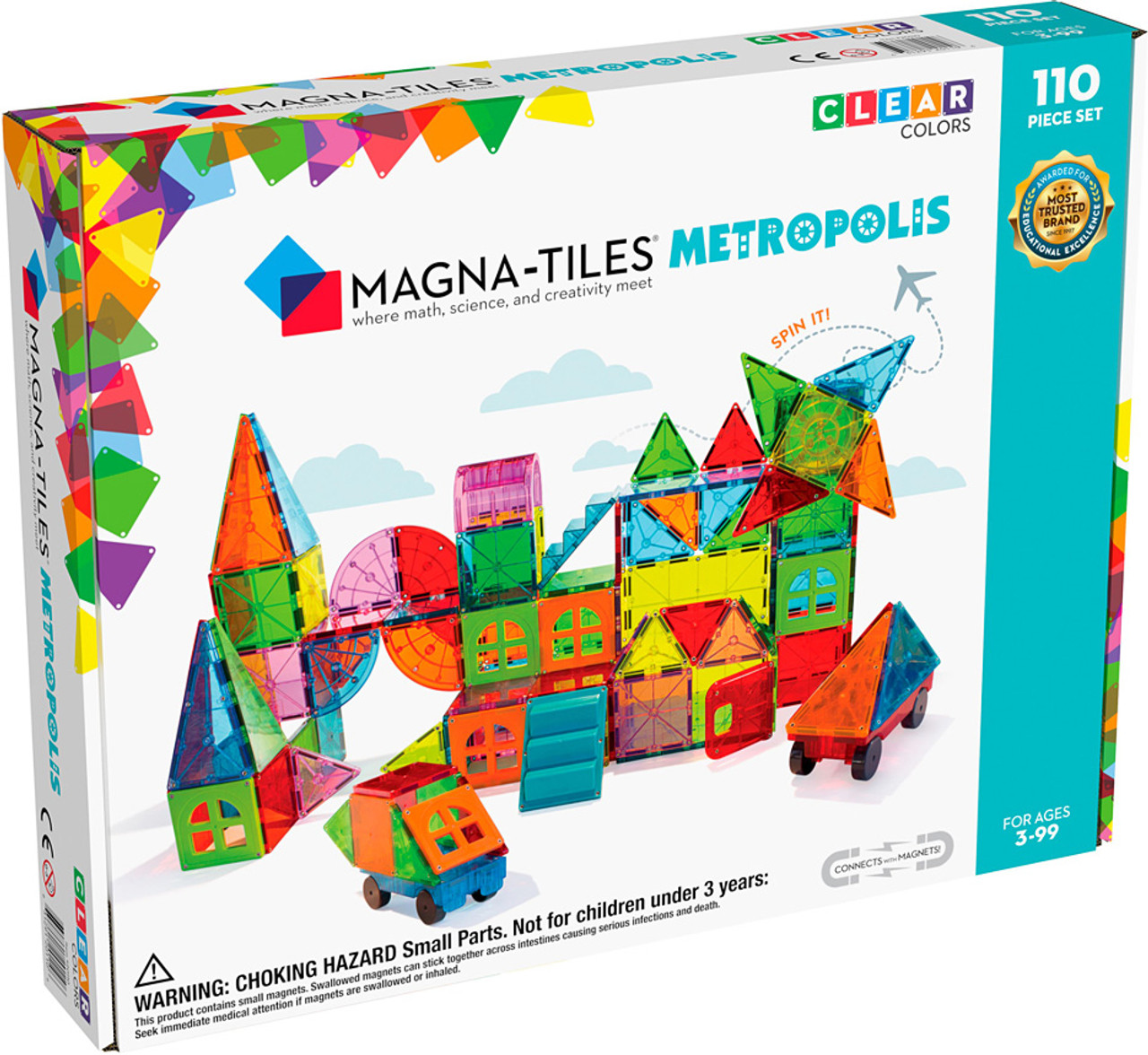 Magna-Tiles Metropolis 110 Piece Set 2