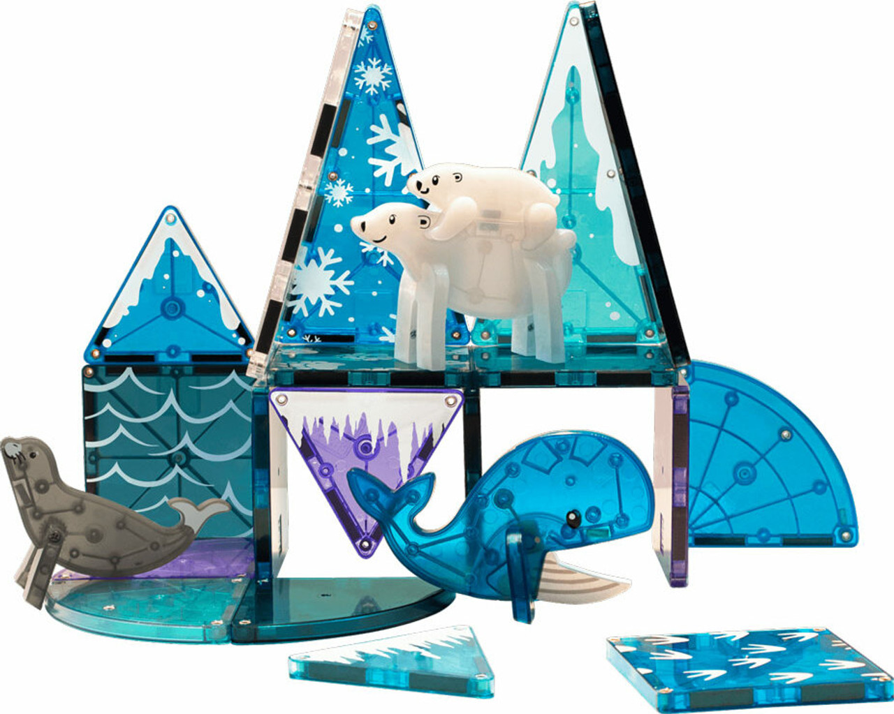 Magna-Tiles Arctic Animals 25 Piece Set 4