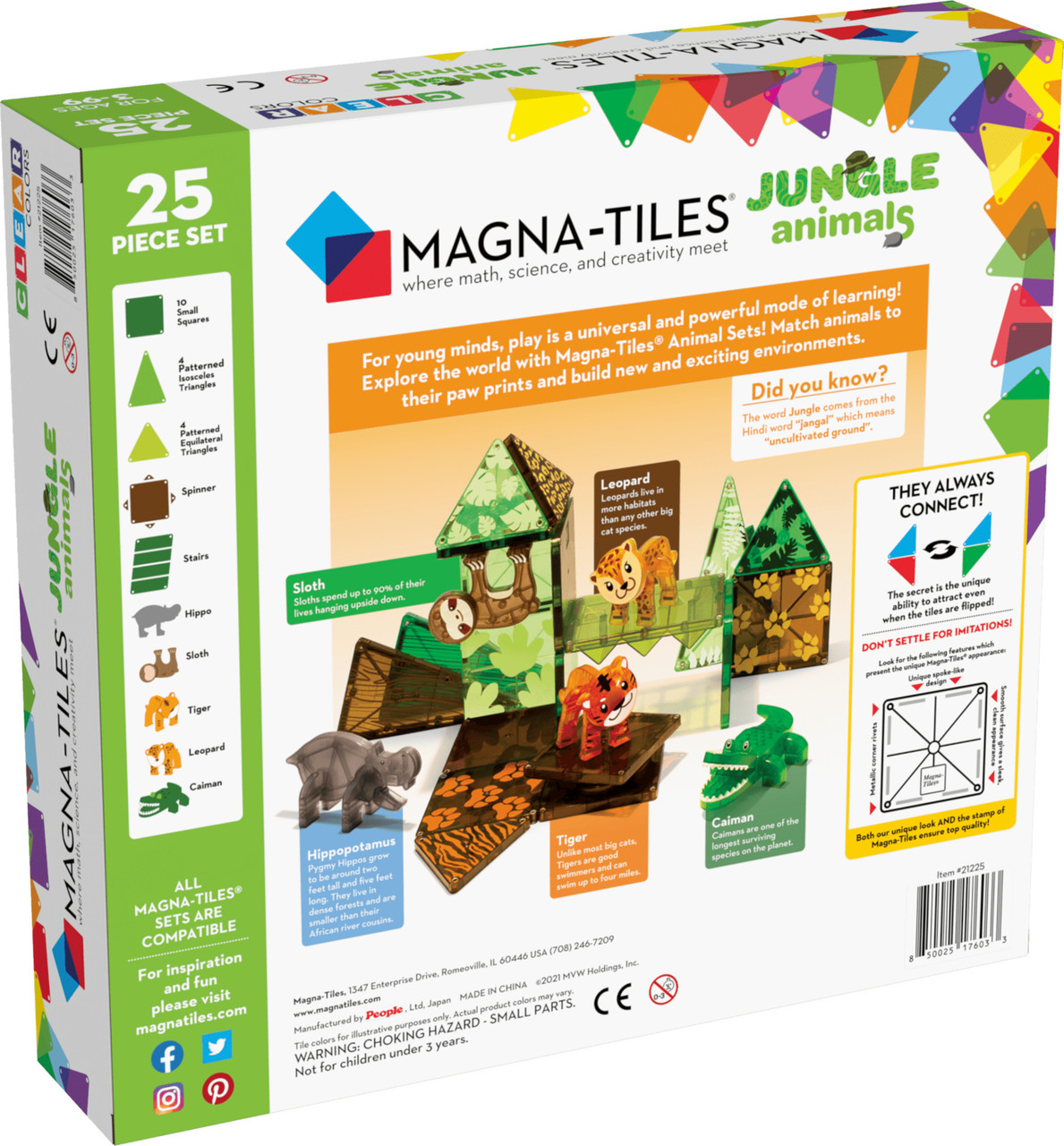 Jungle Animals 25 Piece Set - PlayMatters Toys