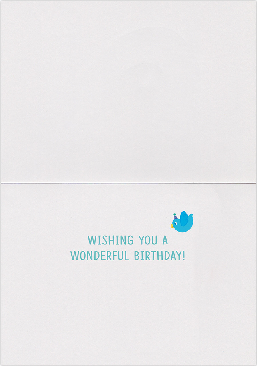 Pennant Glitter Birthday Card 2