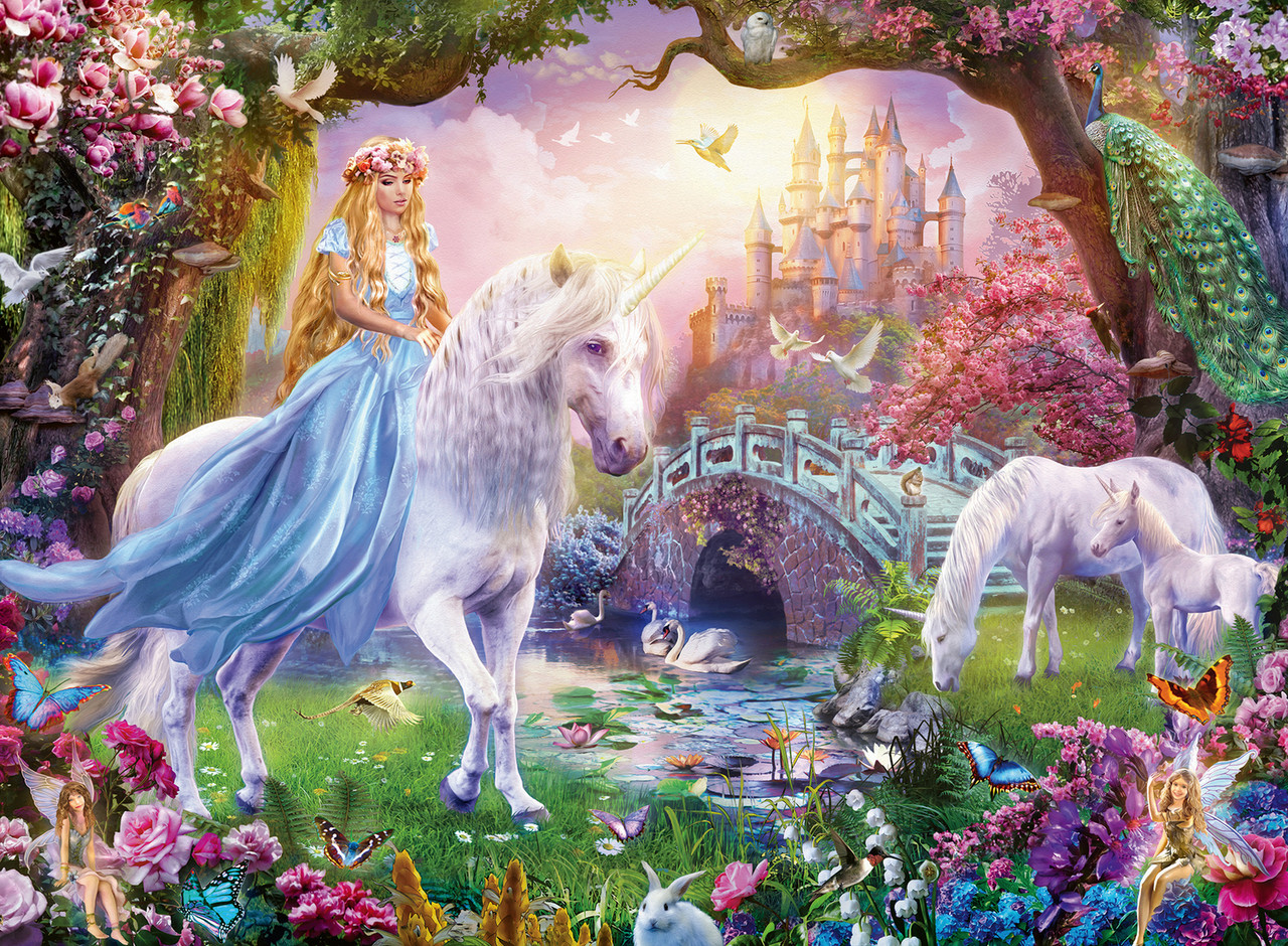 Rav 100 Piece Magical Unicorn Puzzle