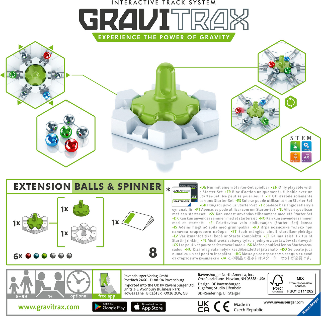 Gravitrax: Balls & Spinner