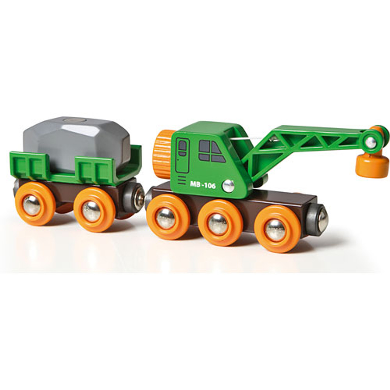 BRIO Clever Crane Wagon 1