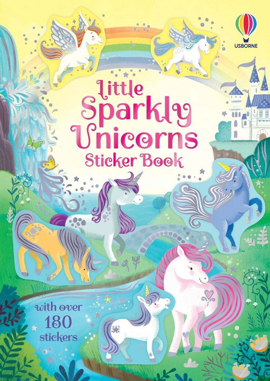 Little Sparkly Unicorns Sticker Book 1