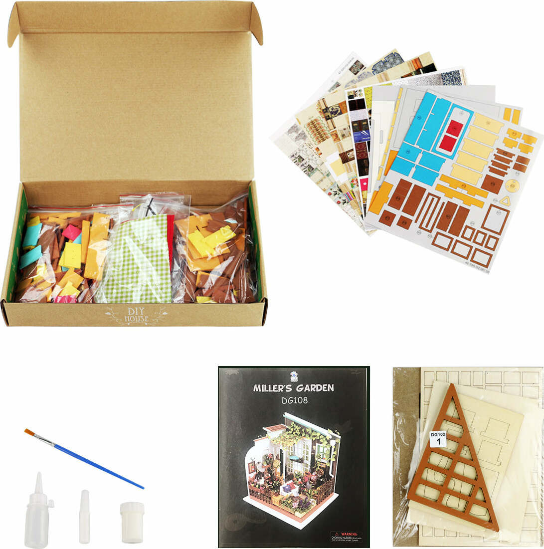 DIY Dollhouse Miniature - Miller's Garden 4