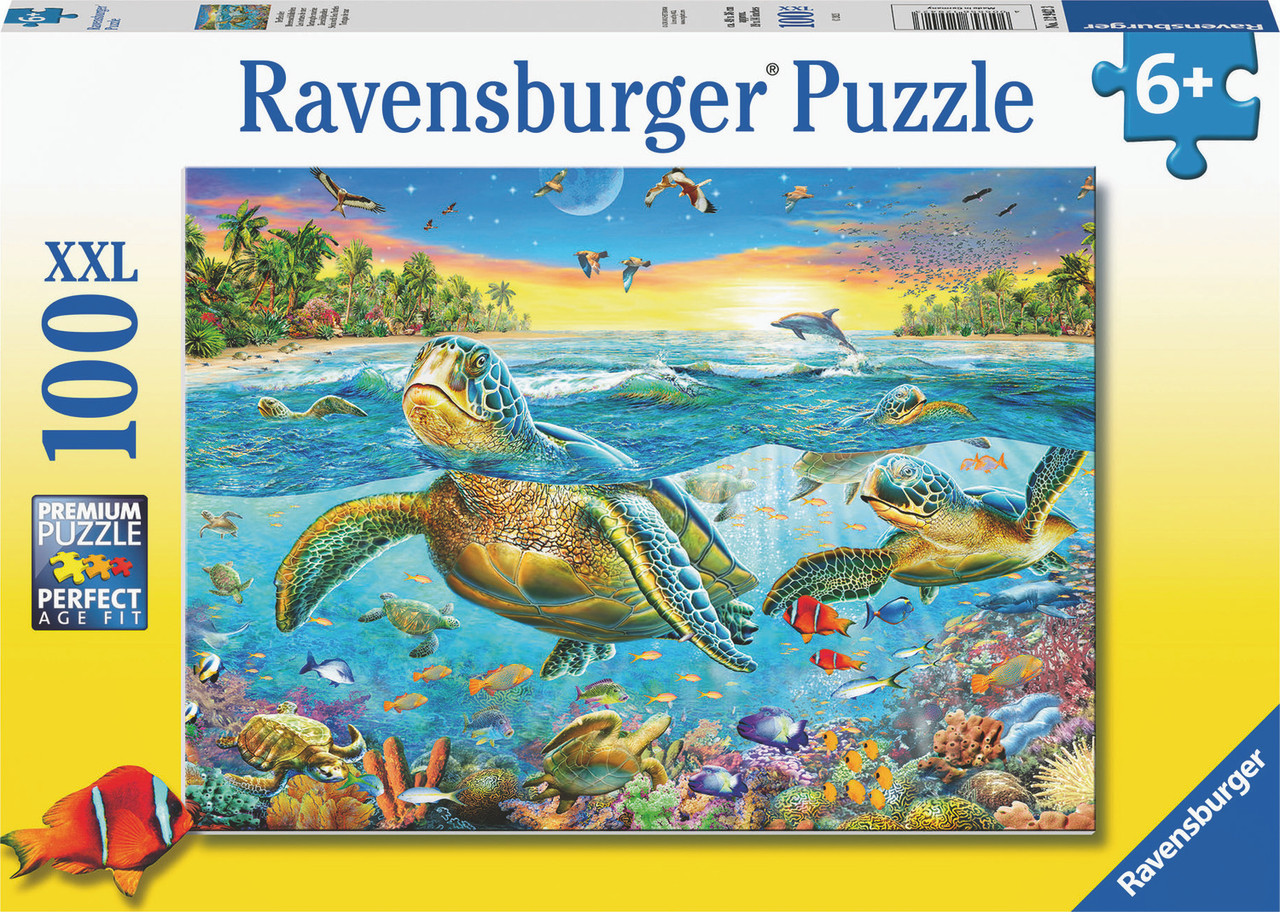 Swim with Sea Turtles (100 pc Puzzle) 2