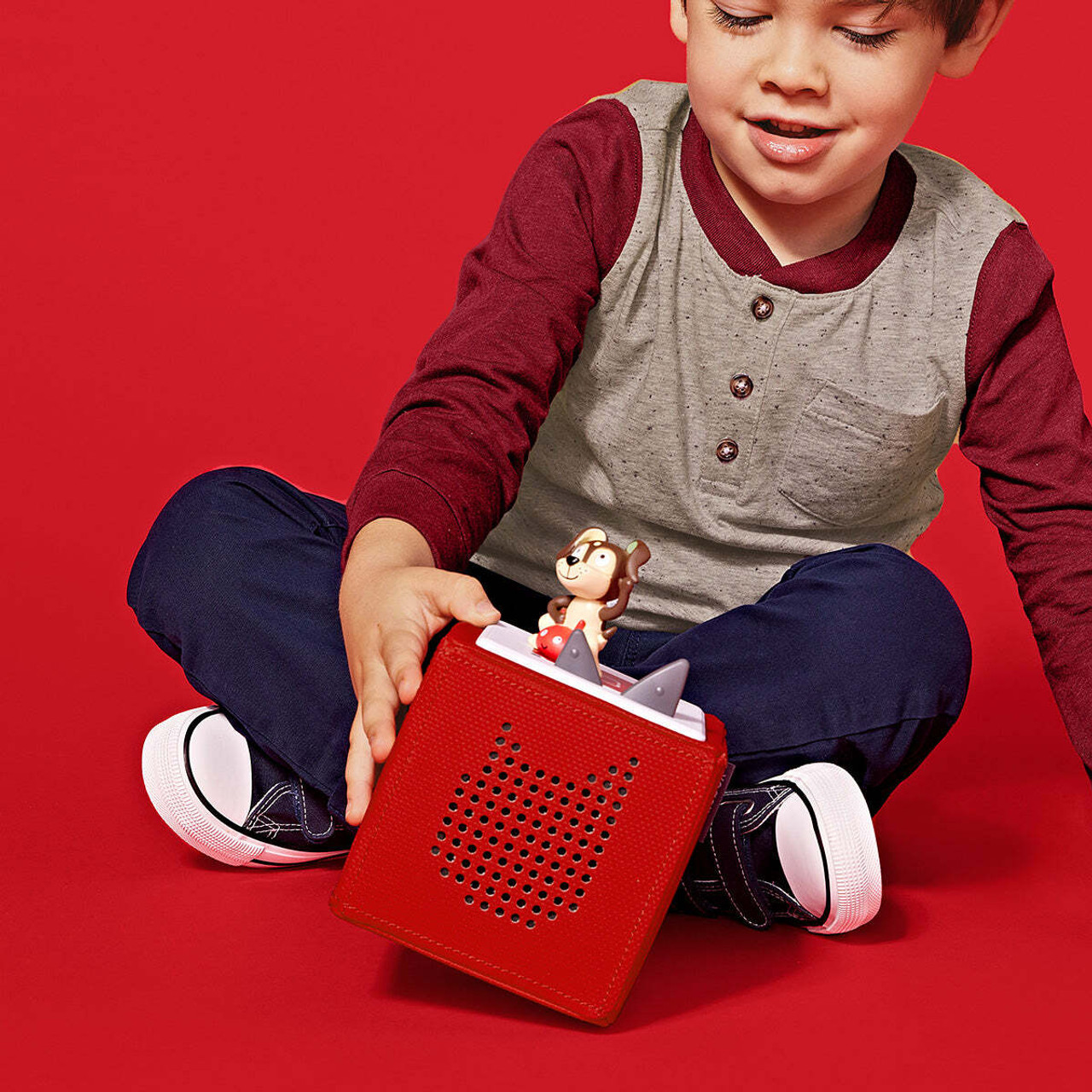 【最終価格】tonie box レッドとディズニーのtonies4点セット 最終価格】tonie box レッドとディズニーのtonies4点セット