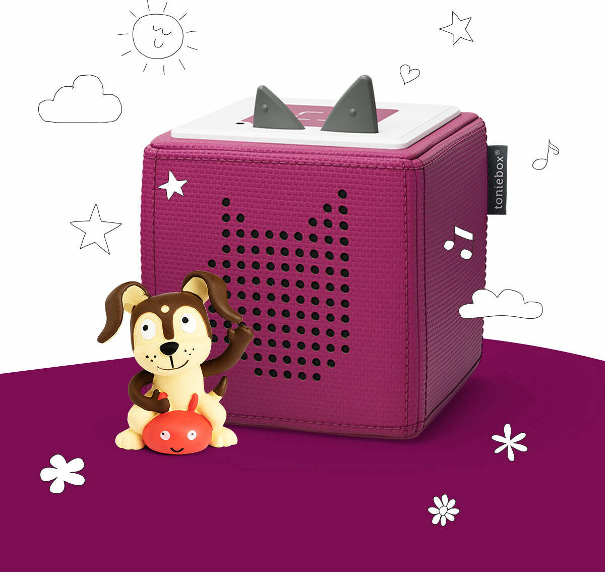 Toniebox Starter Set Purple - PlayMatters Toys