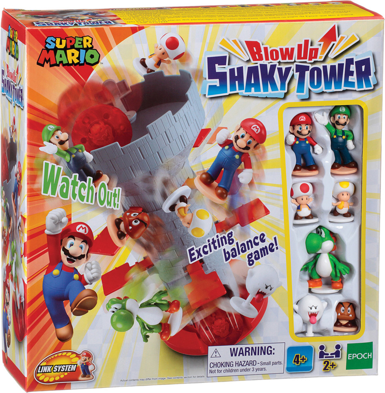 Super Mario Blow Up! Shaky Tower Game 1