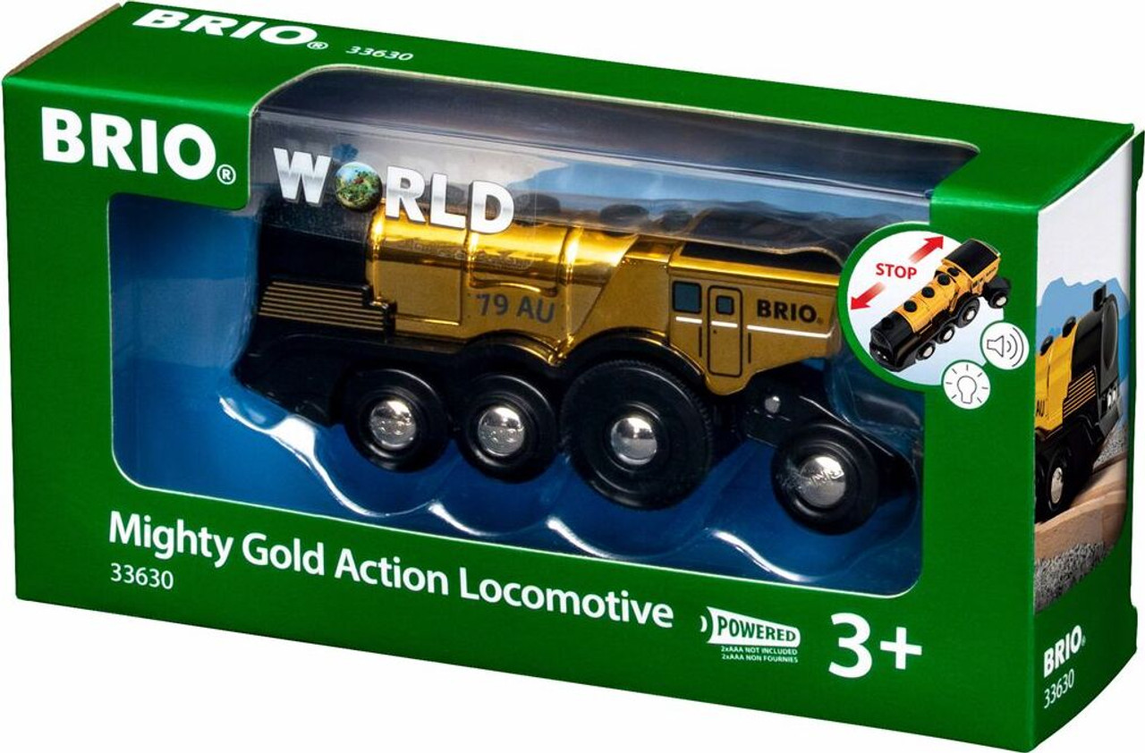 Brio Mighty Golden Action Locomotive 1