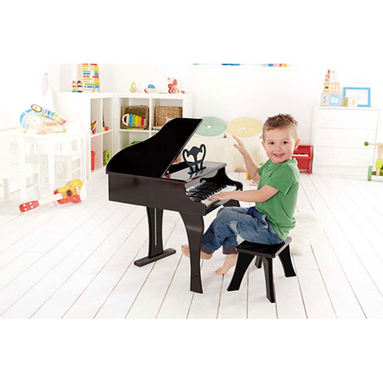 Happy Grand Piano, Black 5