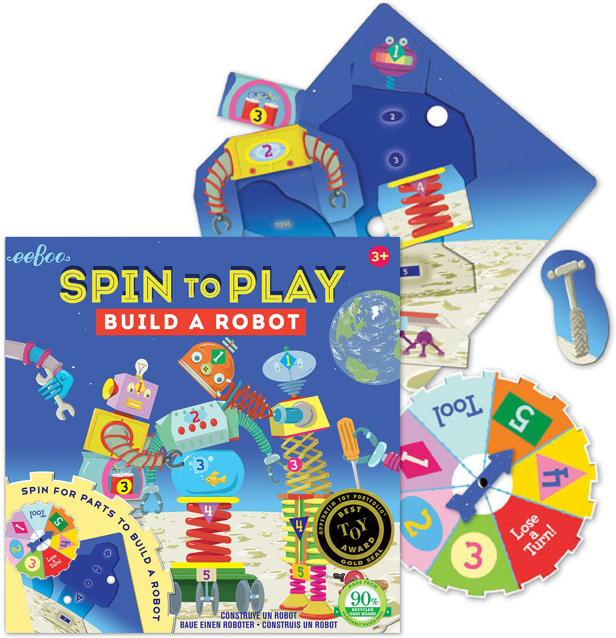 Build A Robot Spinner Puzzle Game 3