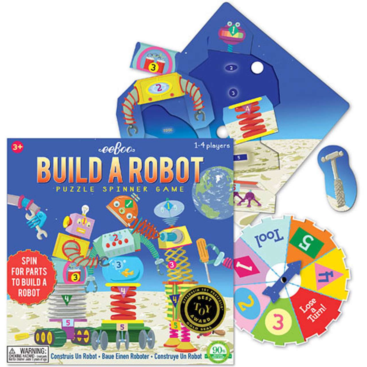 Build A Robot Spinner Puzzle Game 5