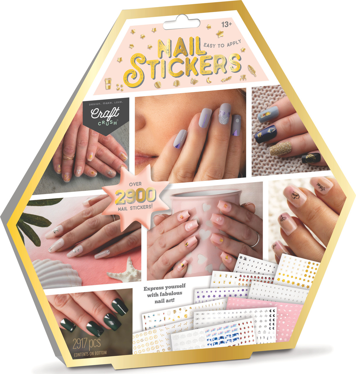 Craft Crush Nail Stickers 1