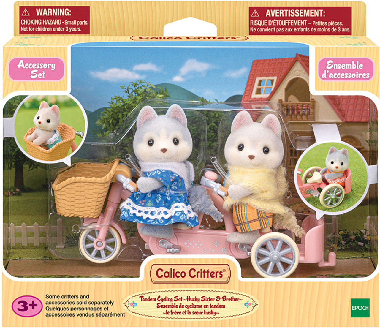 Calico Critters Tandem Cycling Set 1