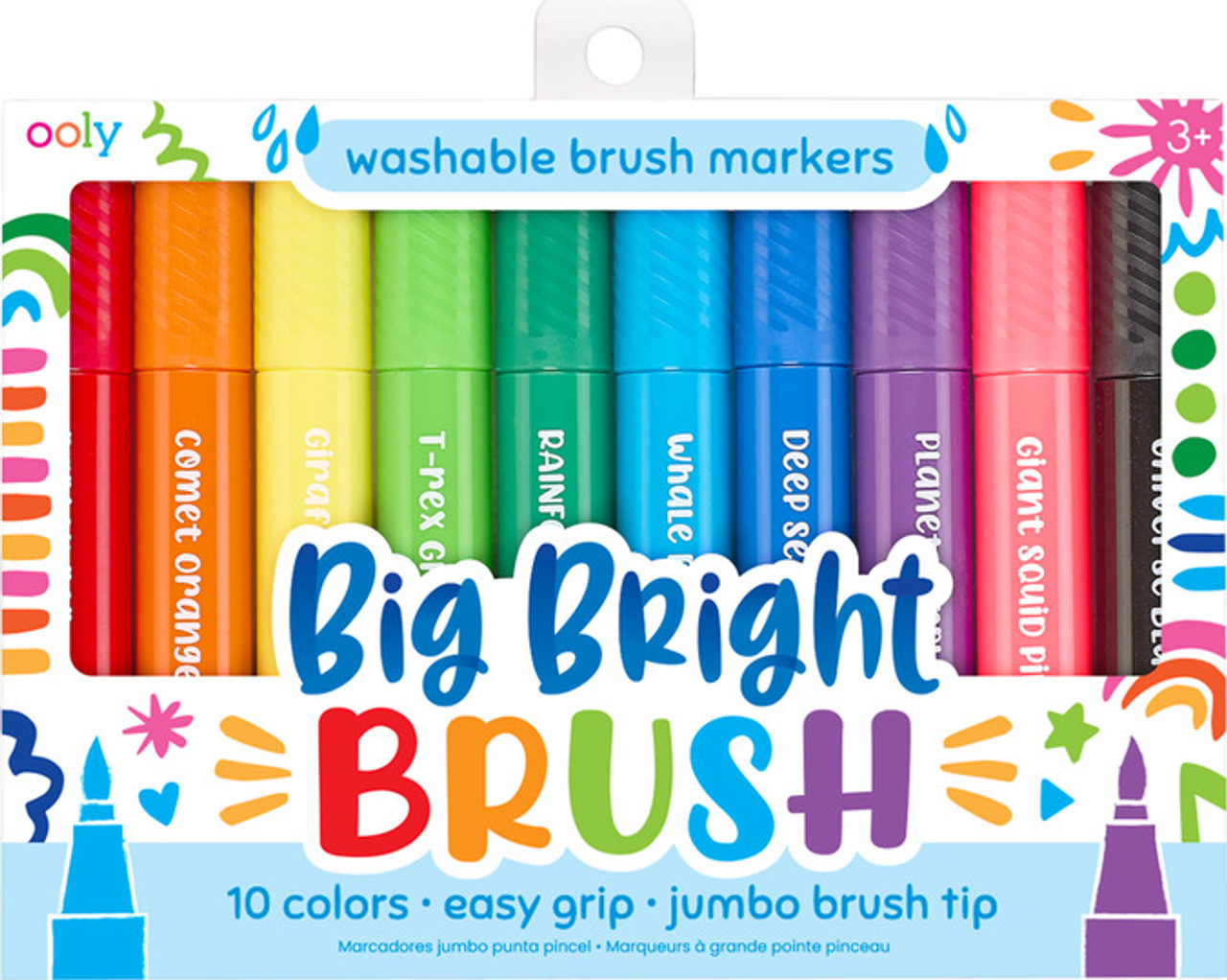 Big Bright Brush Markers 1