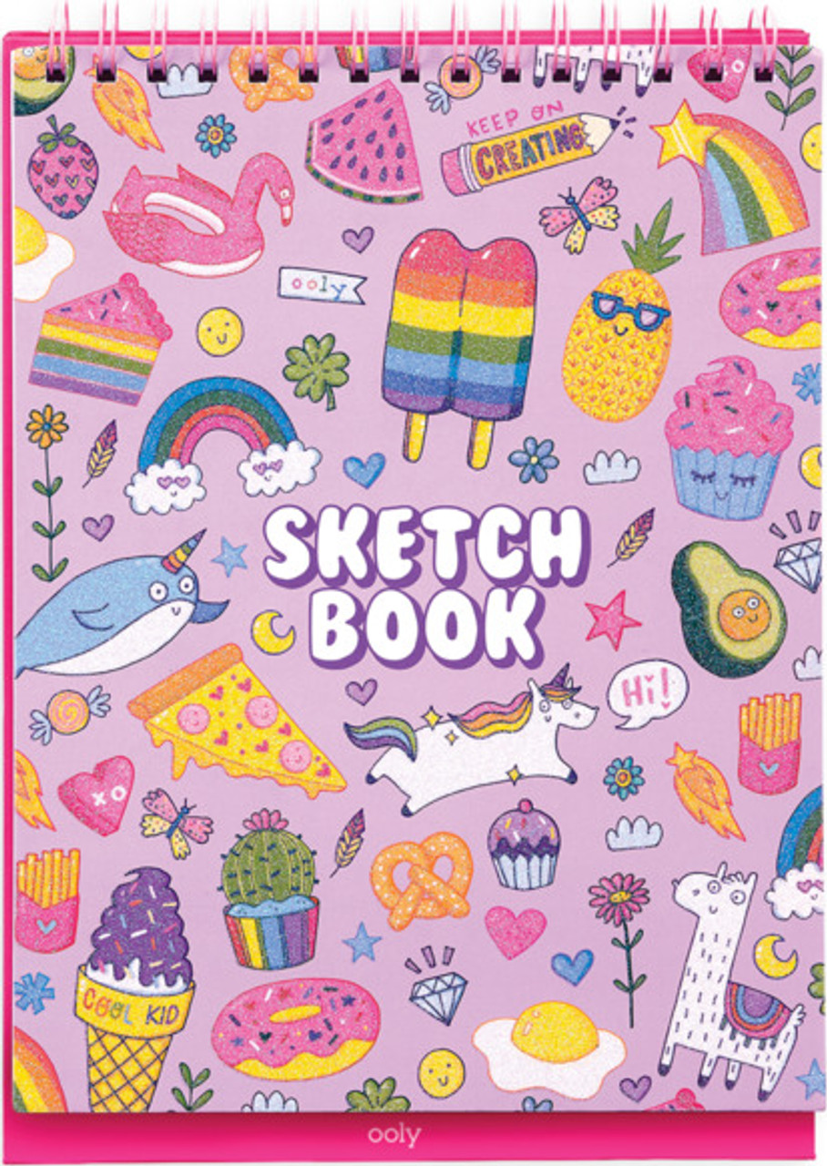 Cute Doodle World Standing Sketchbook - PlayMatters Toys