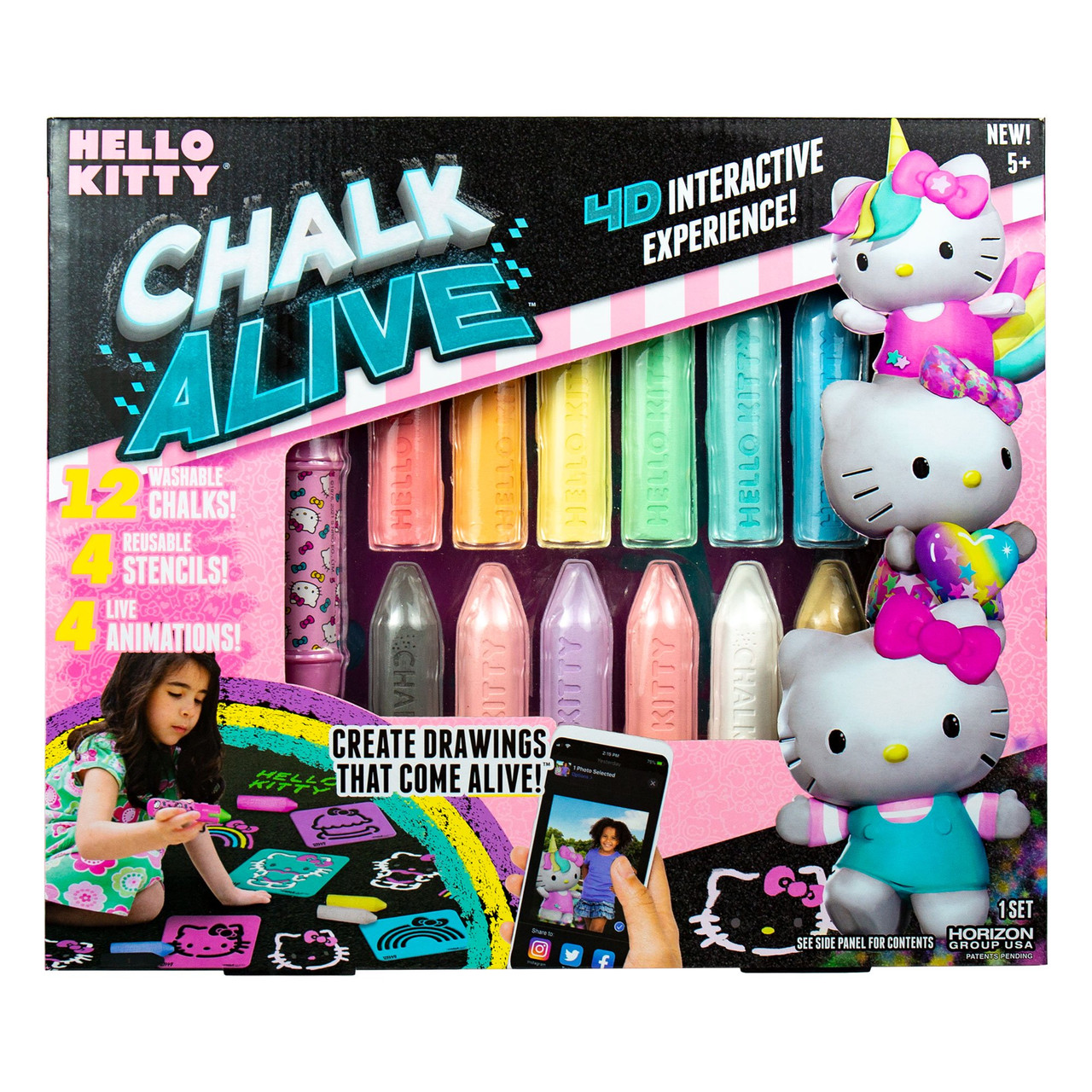 Chalk Alive Hello Kitty Chalk Alive Kit