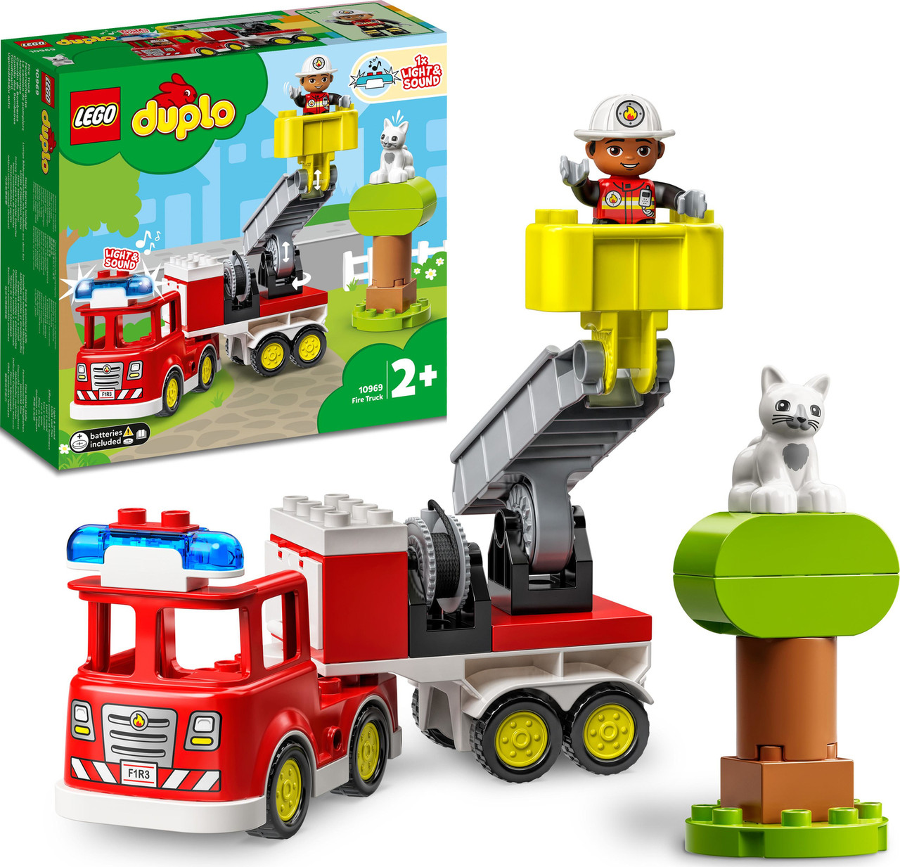 LEGO DUPLO Town Fire Engine, Toddlers Toy 2