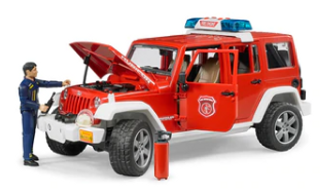 Jeep Rubicon Fire Vehicle W Fireman