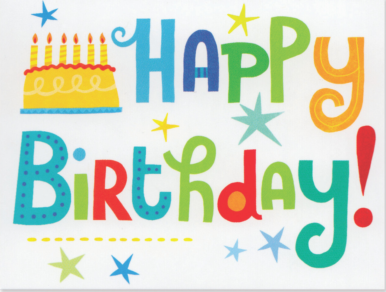 Happy Birthday Gift Enclosure Card 1