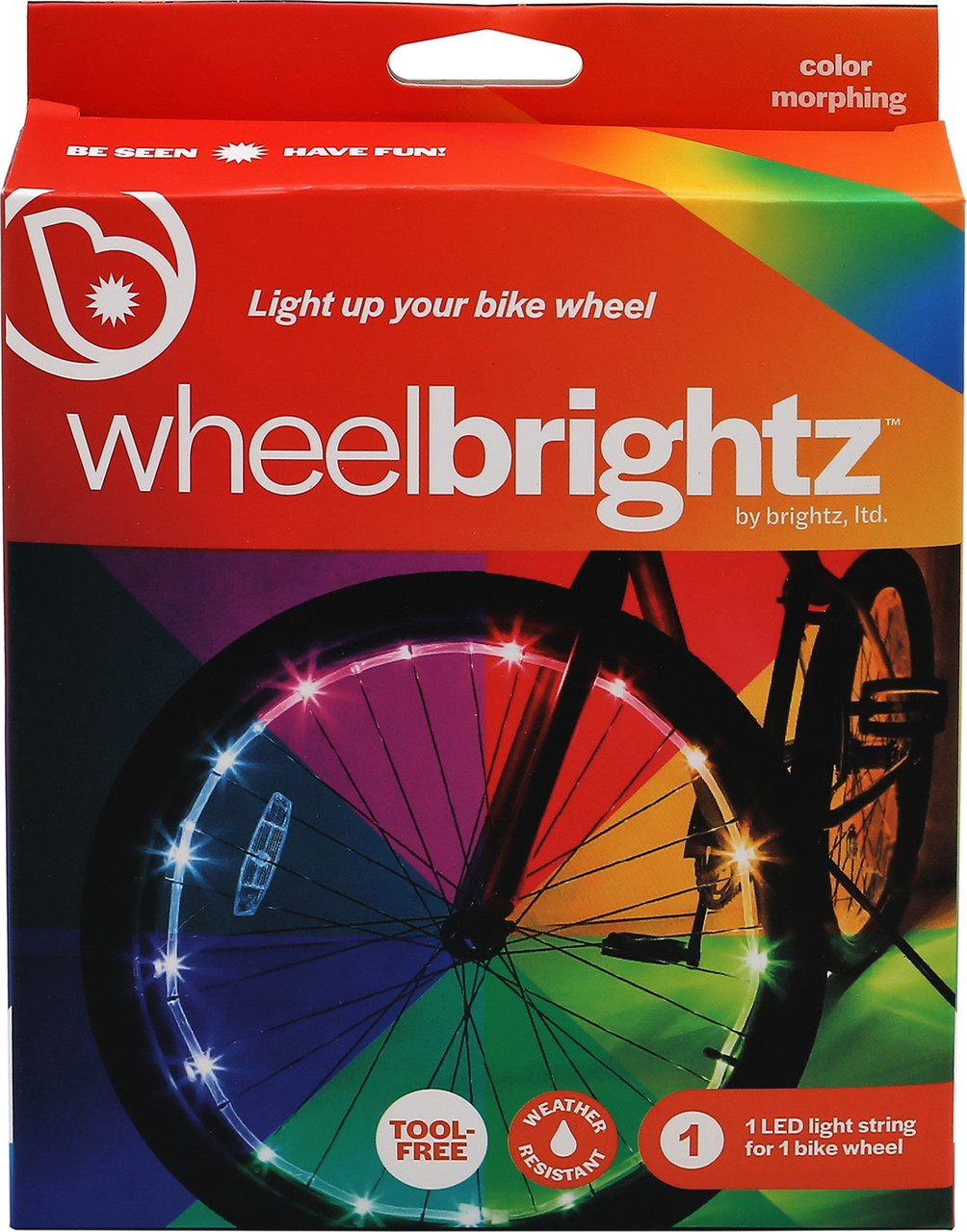 Wheelbrightz Color Morphing LED Bicycle Wheel Light 2