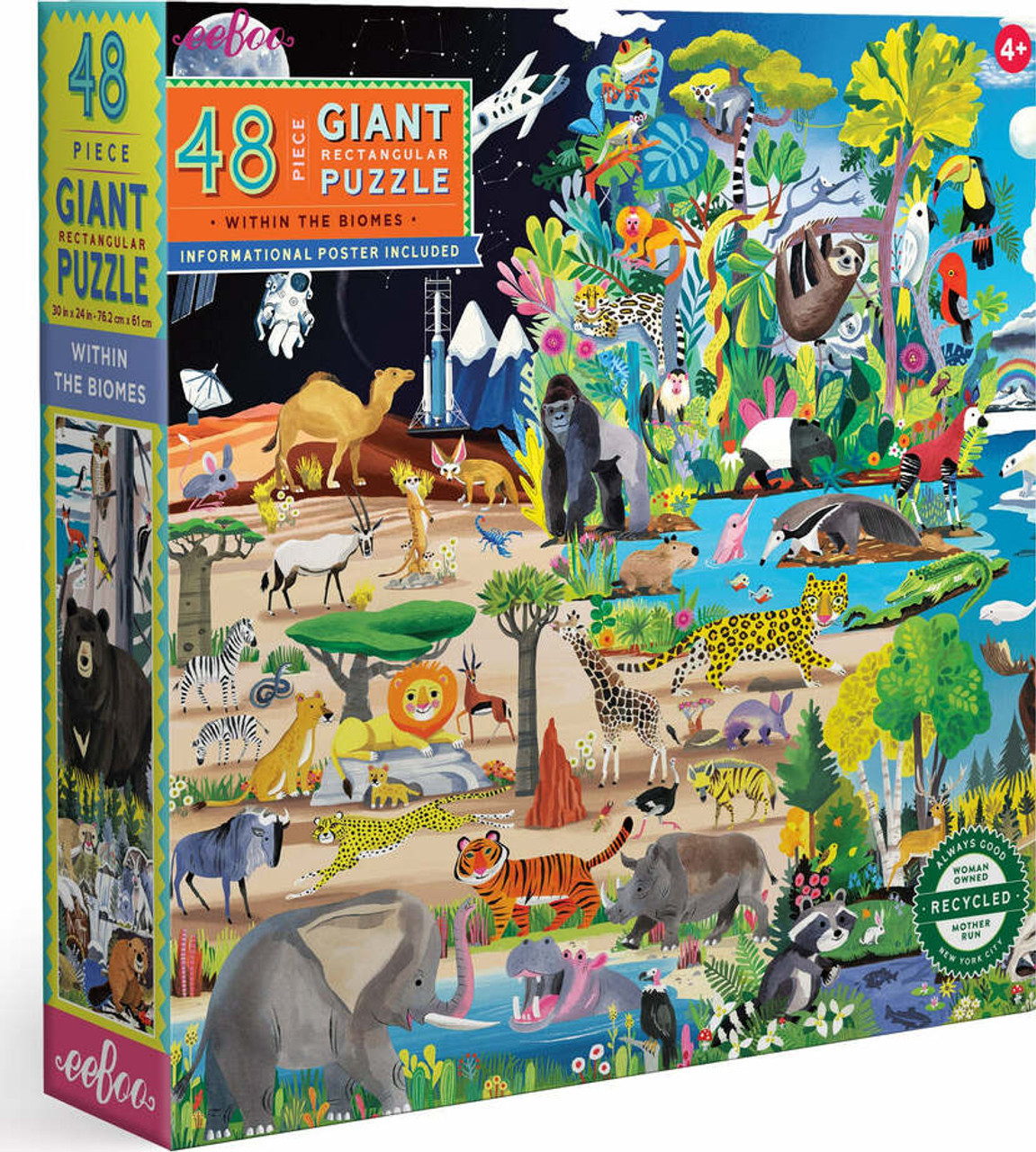 Within the Biomes 48 Piece Giant Puzzle 1