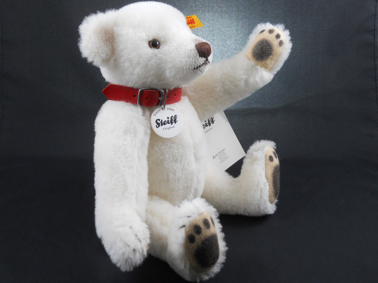Steiff Classic Teddy Bear White Alpaca 27000