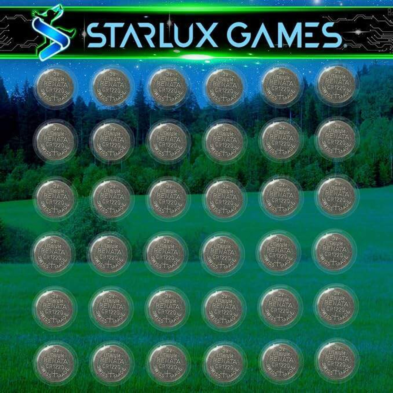 Battery Replacement Set - For Starlux Games® 1