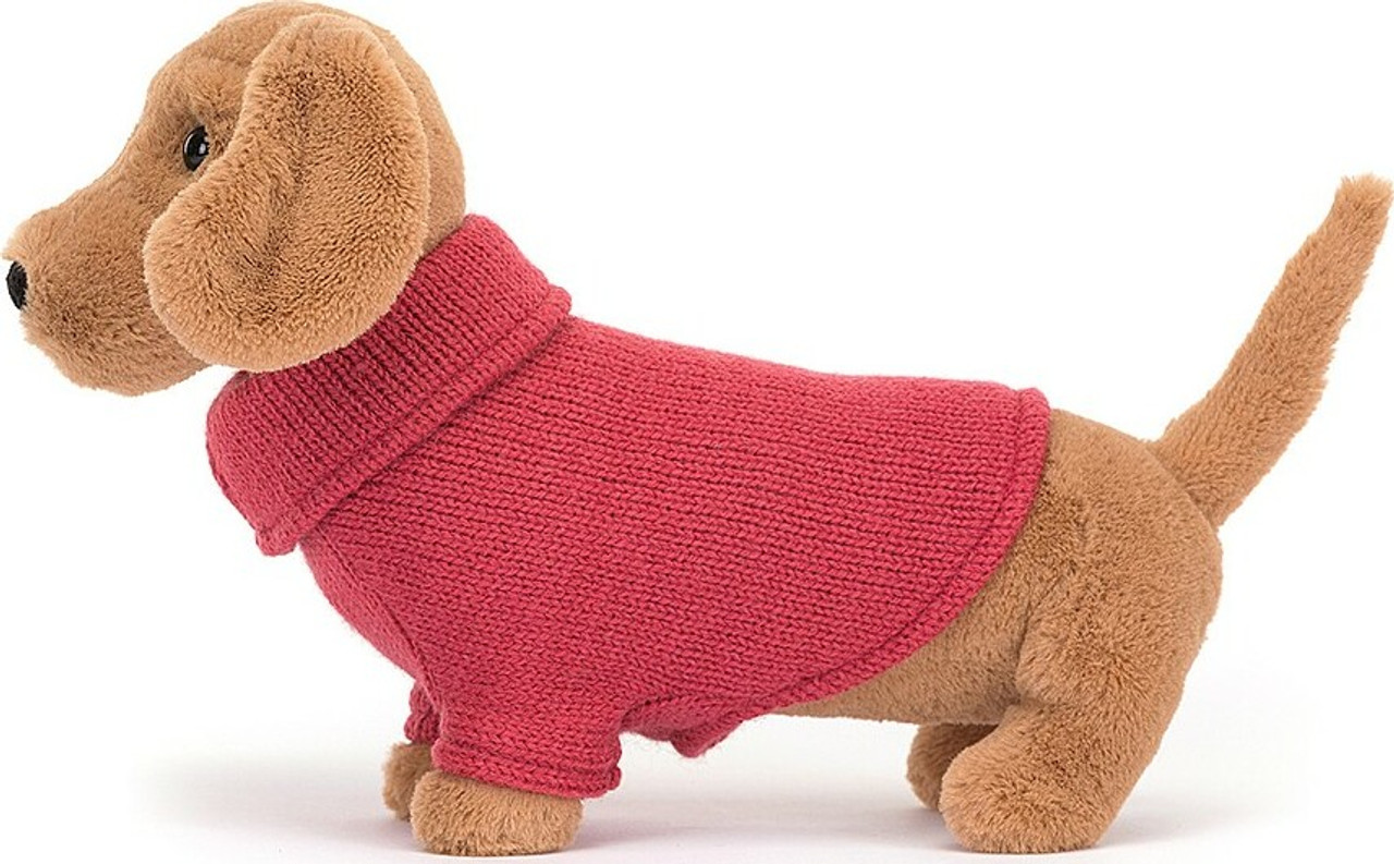 Sweater Sausage Dog Pink 2