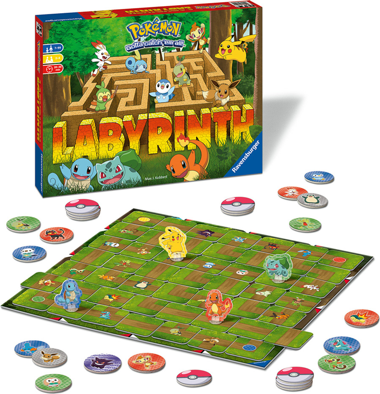 Ravensburger Pokémon Labyrinth Board Game 2