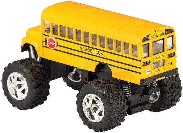 Die-cast Big Wheel School Bus 4