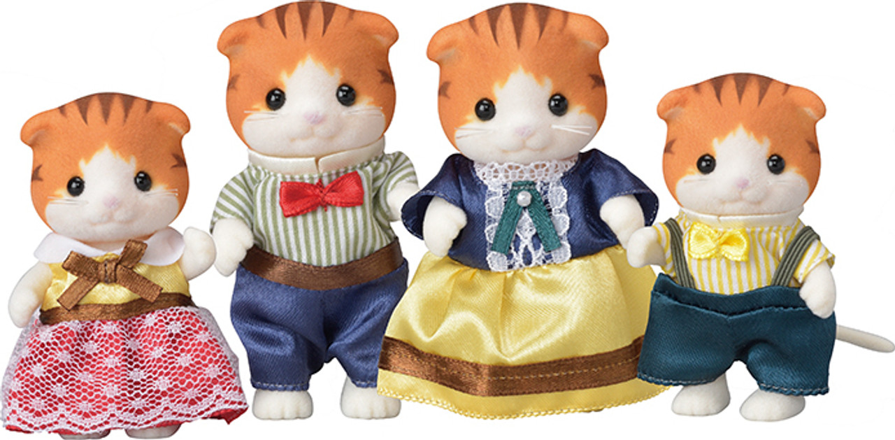 Calico critters hot sale maple cat twins