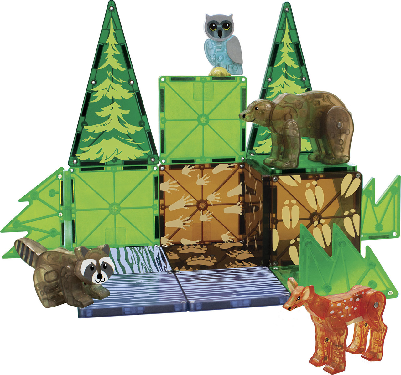 Forest Animals Magna-Tiles (25 Piece Set) 3