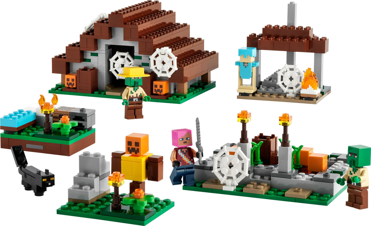 LEGO Minecraft The Abandoned Village Farm Toy 3